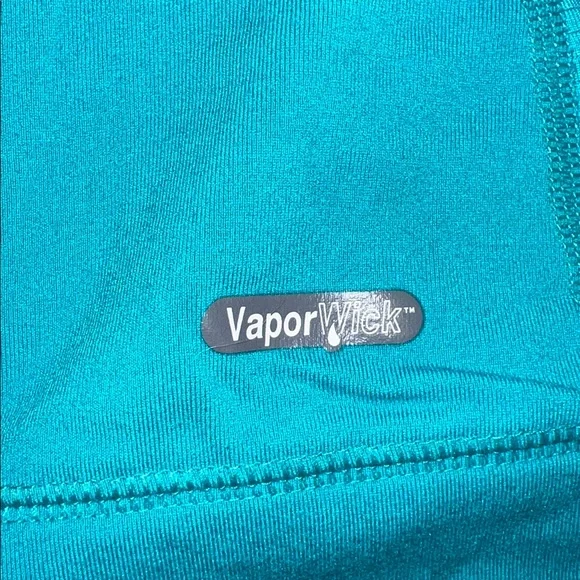 The North Face Women's Turquoise Vapor Wick Zip Up - Picture 6 of 6